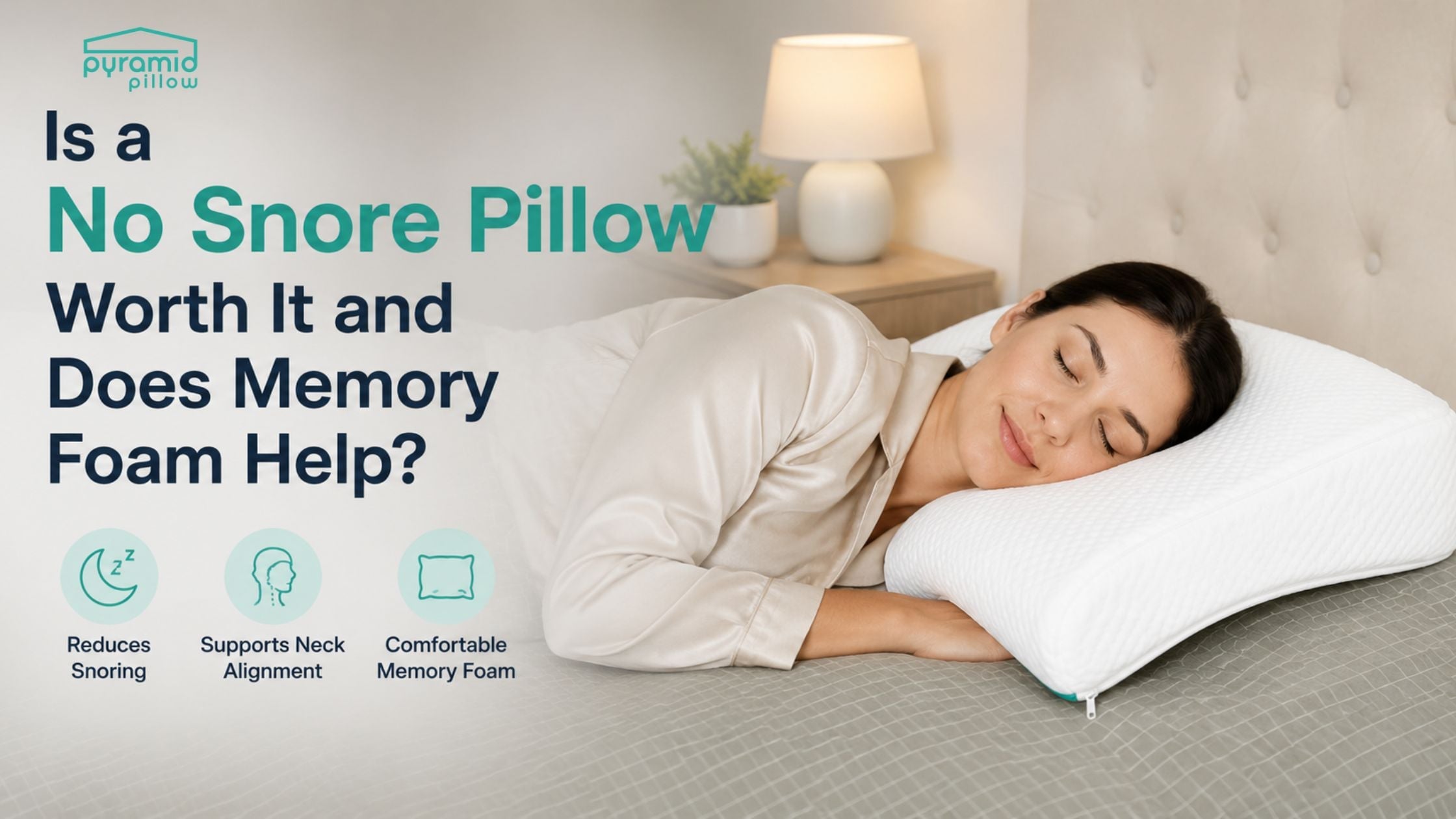Is a No Snore Pillow Worth It and Does Memory Foam Help?
