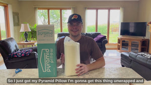 Pyramid Pillow Unboxing Video